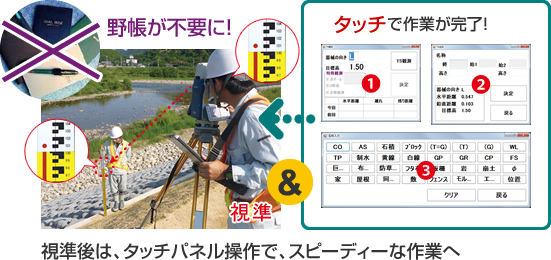 野帳が不要に！